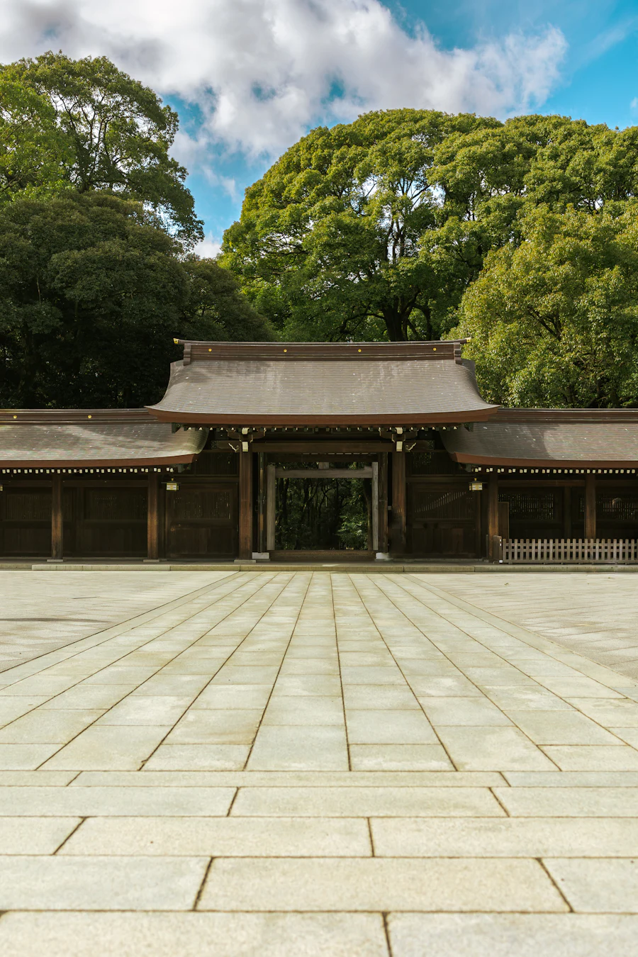 Edificio principal del santuario Meiji Jingu